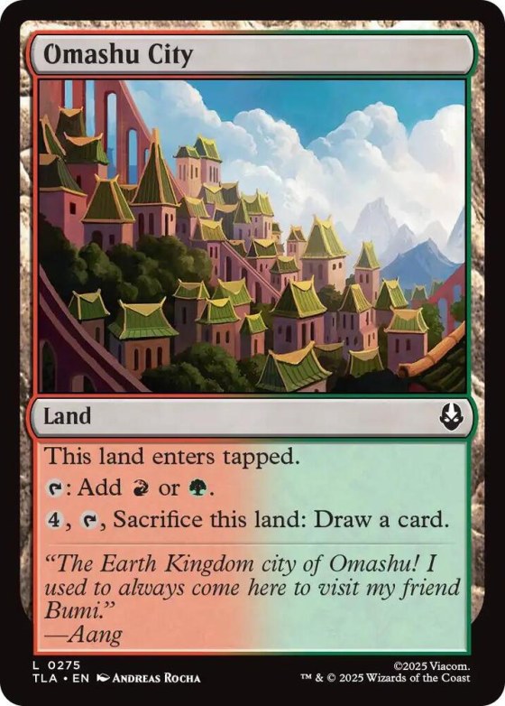 Omashu City - Foil