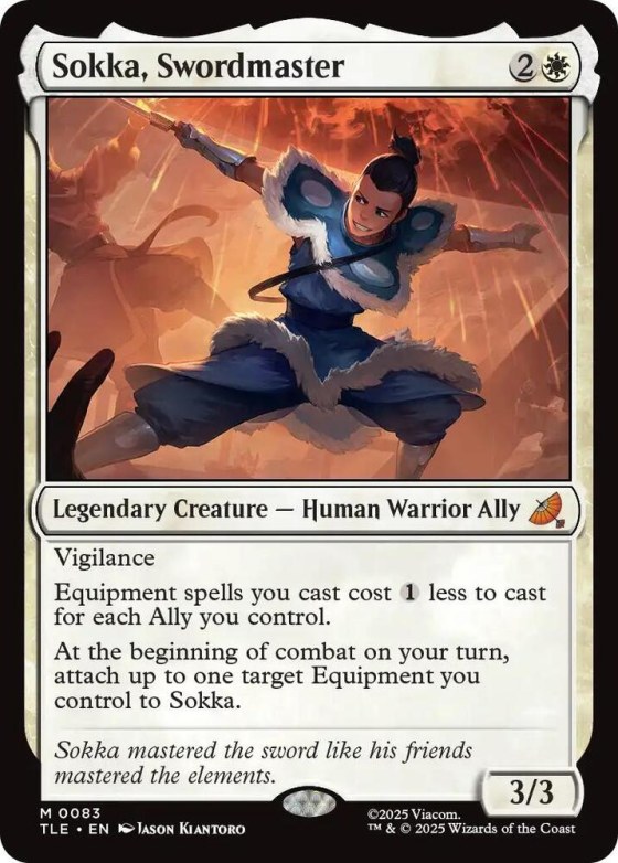 Sokka, Swordmaster - Foil