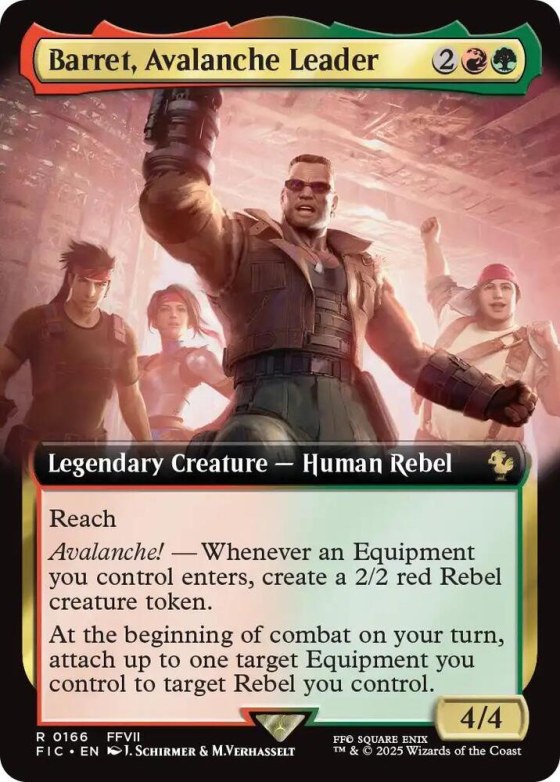Barret, Avalanche Leader - Foil