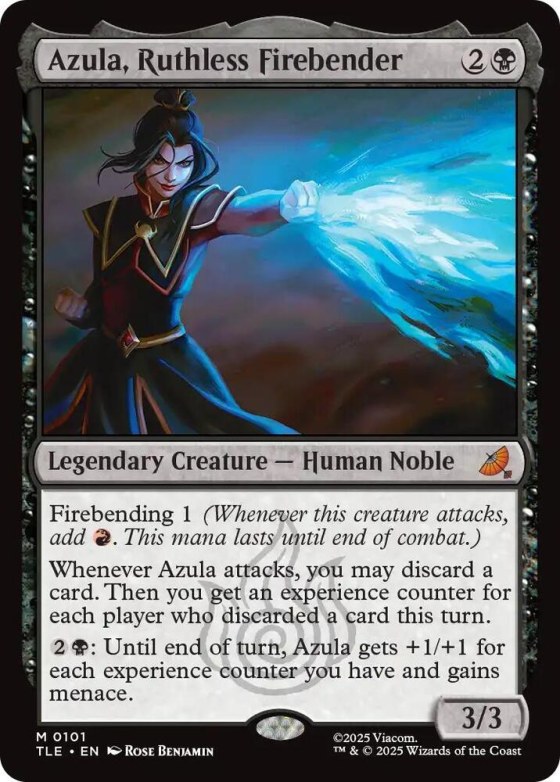 Azula, Ruthless Firebender - Foil