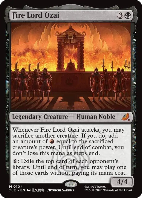 Fire Lord Ozai - Foil