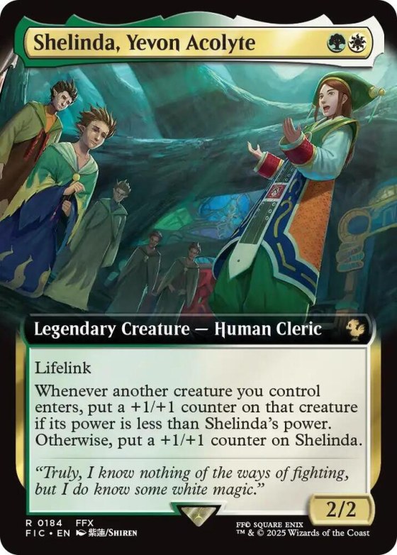 Shelinda, Yevon Acolyte