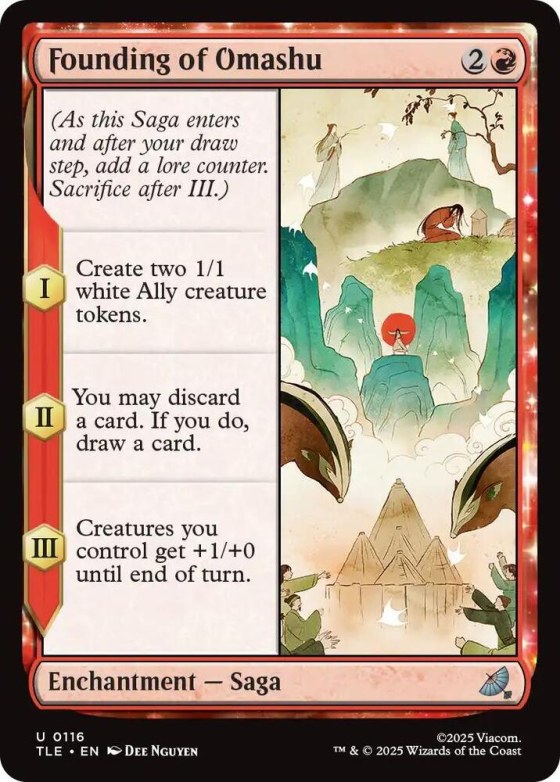 Founding of Omashu - Foil