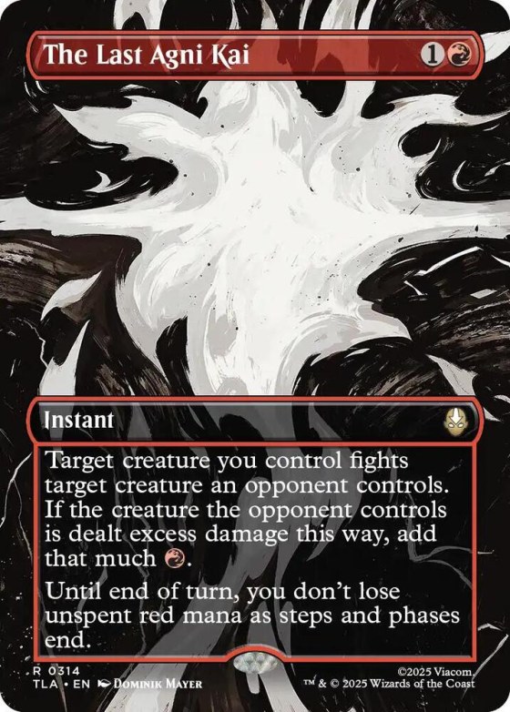 The Last Agni Kai - Foil