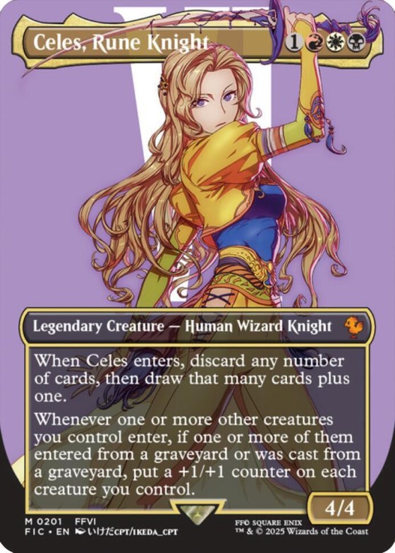 Celes, Rune Knight - Foil