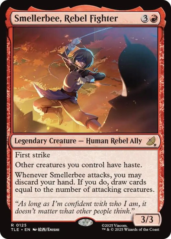 Smellerbee, Rebel Fighter - Foil