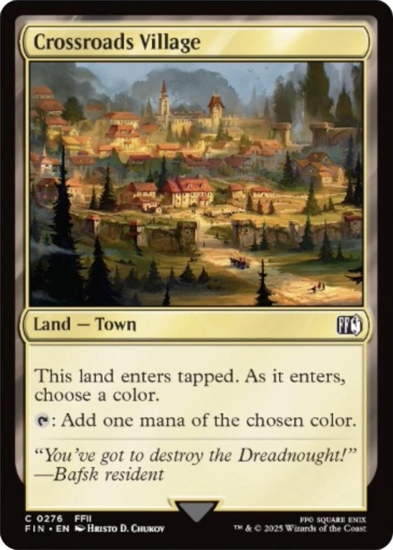 Crossroads Village - Foil