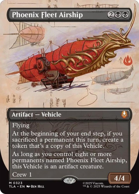 Phoenix Fleet Airship - Foil