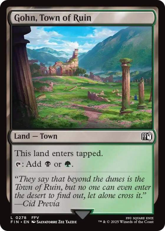 Gohn, Town of Ruin - Foil