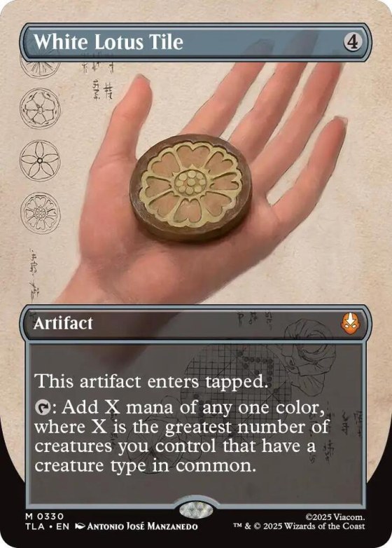 White Lotus Tile