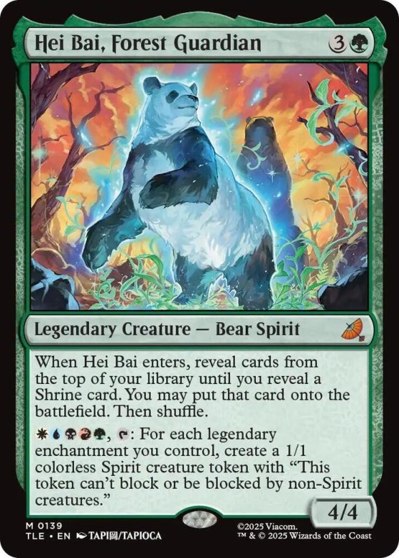 Hei Bai, Forest Guardian - Foil