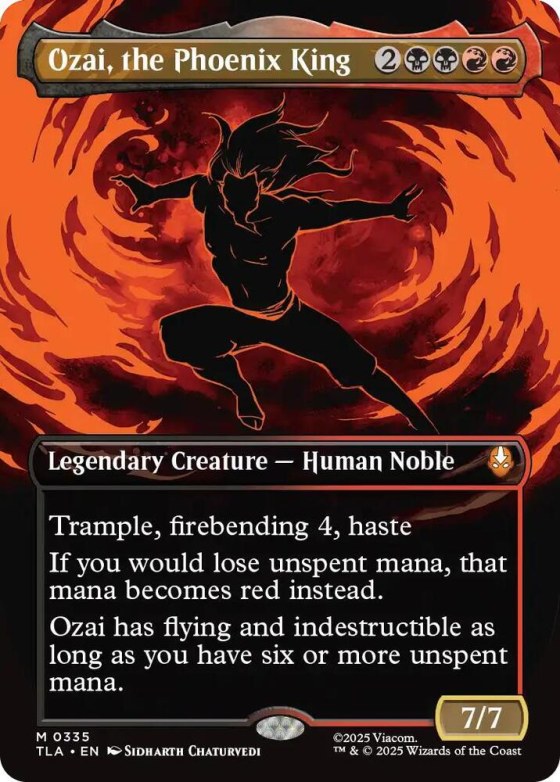 Ozai, the Phoenix King - Foil