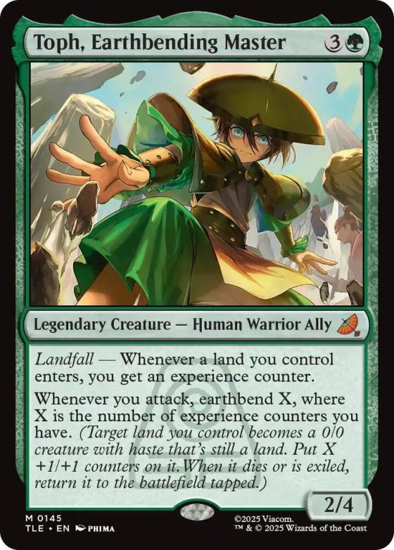 Toph, Earthbending Master - Foil