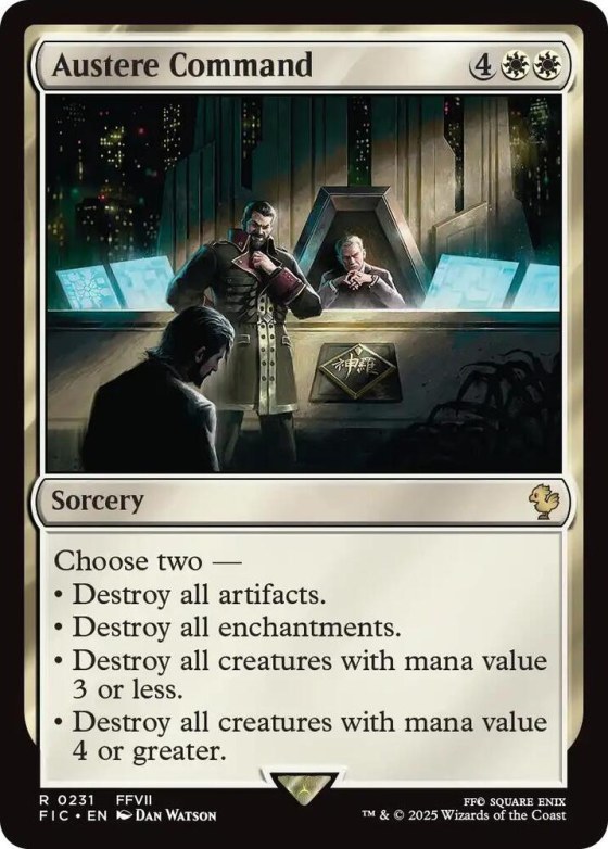 Austere Command - Surge Foil