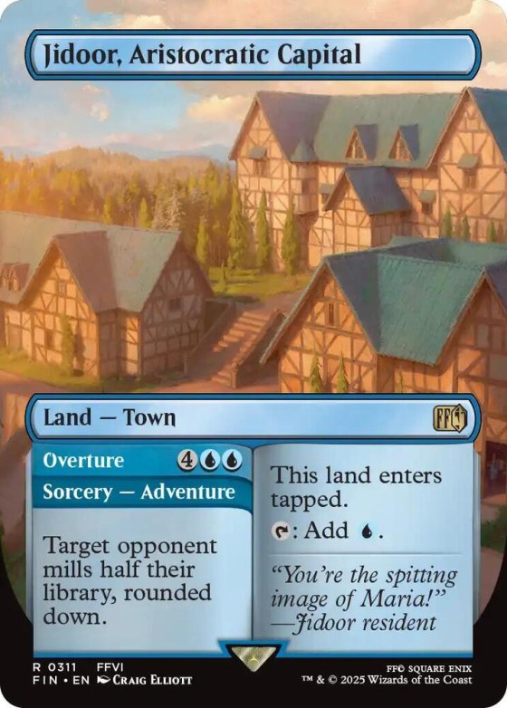 Jidoor, Aristocratic Capital - Foil
