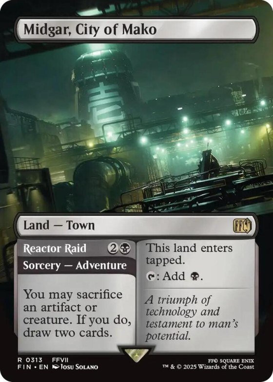 Midgar, City of Mako - Foil