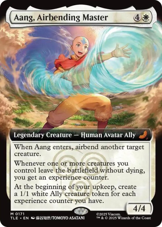 Aang, Airbending Master - Foil