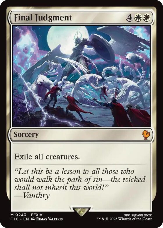 Final Judgment - Surge Foil