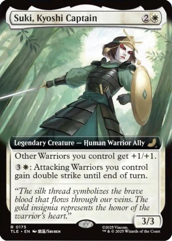Suki, Kyoshi Captain - Foil