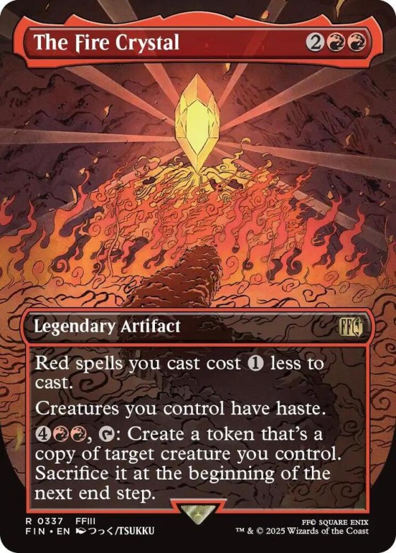 The Fire Crystal - Foil