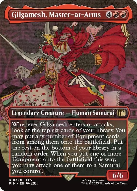 Gilgamesh, Master-at-Arms - Foil