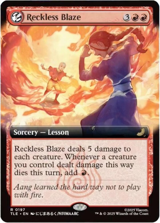 Reckless Blaze - Foil
