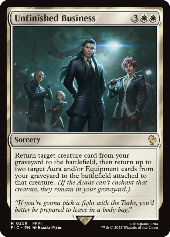 Unfinished Business - Surge Foil