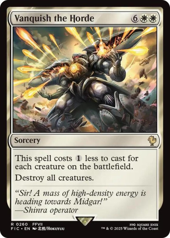 Vanquish the Horde - Surge Foil