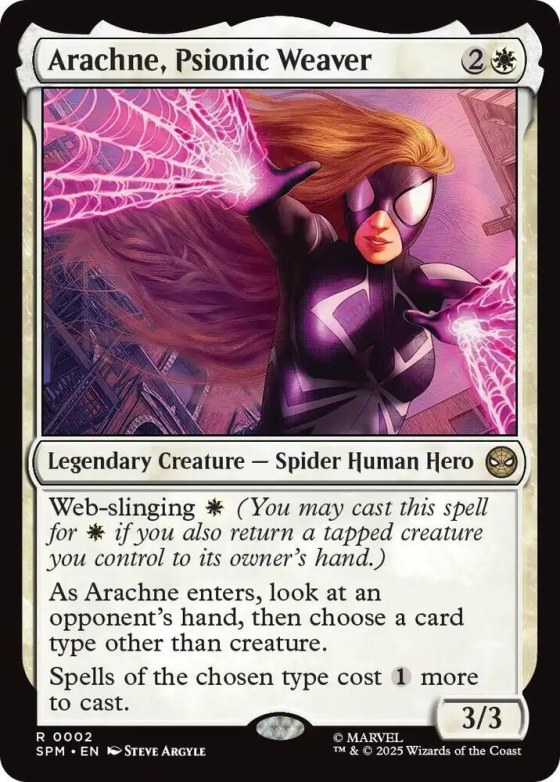 Arachne, Psionic Weaver - Foil