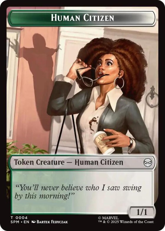 Human Citizen // Treasure Double-Sided Token - Foil