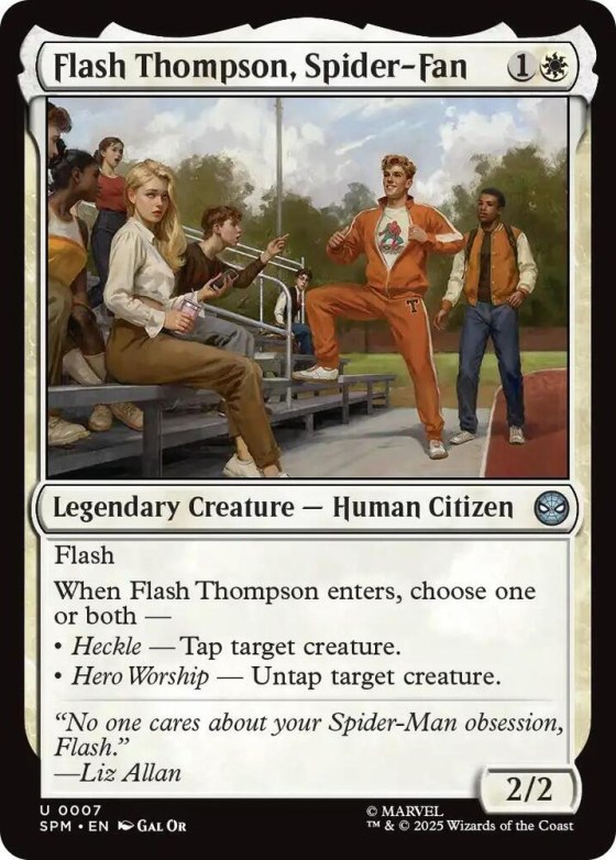 Flash Thompson, Spider-Fan - Foil