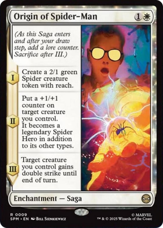 Origin of Spider-Man - Foil