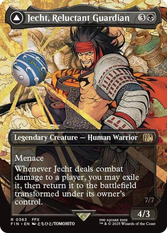 Jecht, Reluctant Guardian - Foil
