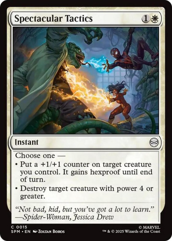 Spectacular Tactics - Foil