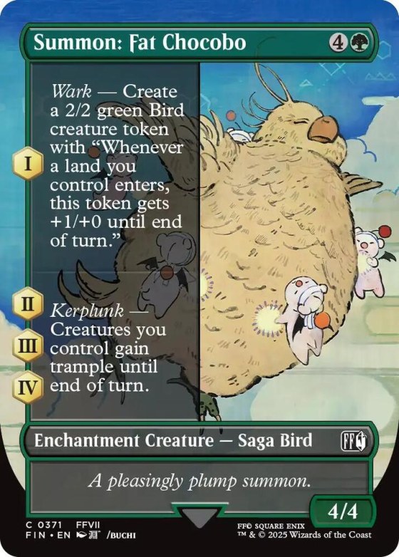 Summon: Fat Chocobo - Foil