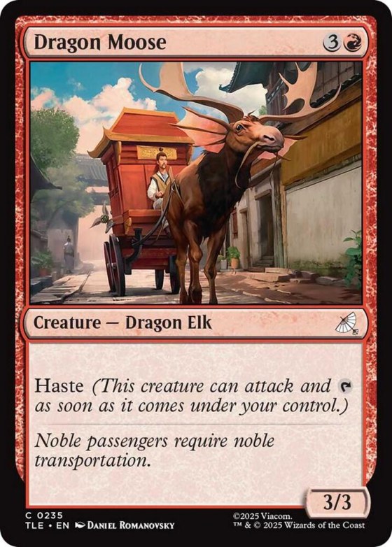 Dragon Moose - Foil