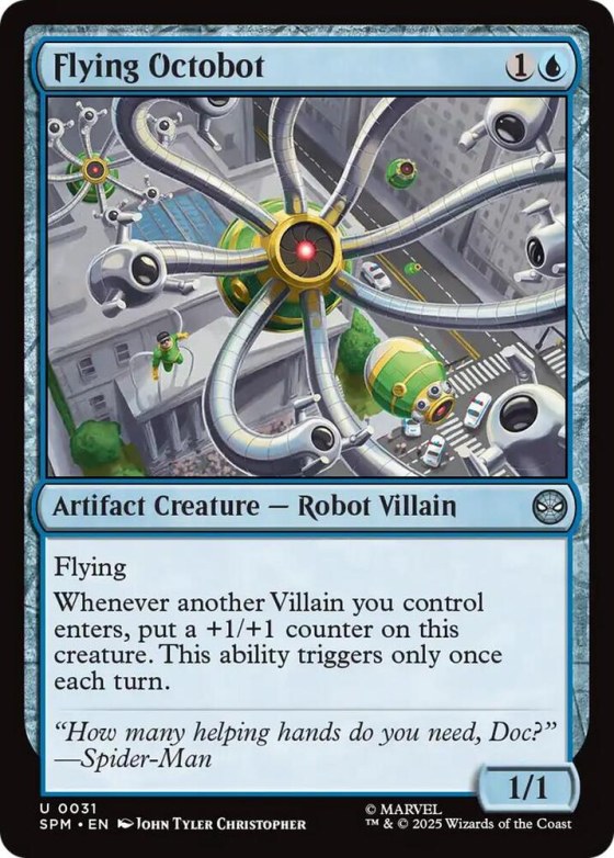 Flying Octobot - Foil