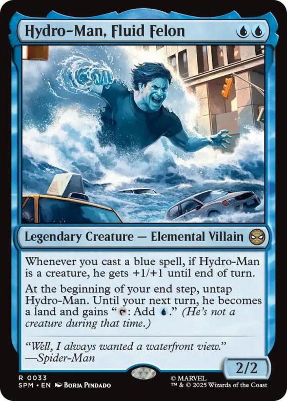 Hydro-Man, Fluid Felon - Foil