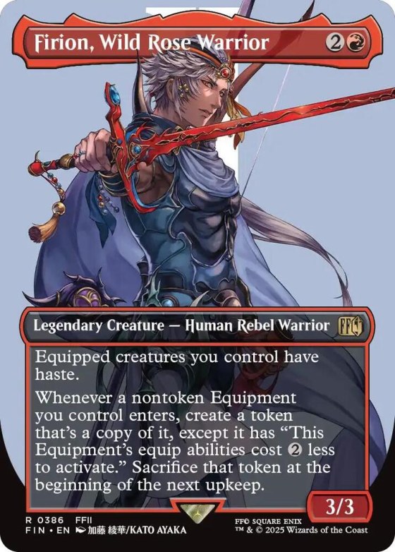 Firion, Wild Rose Warrior - Foil