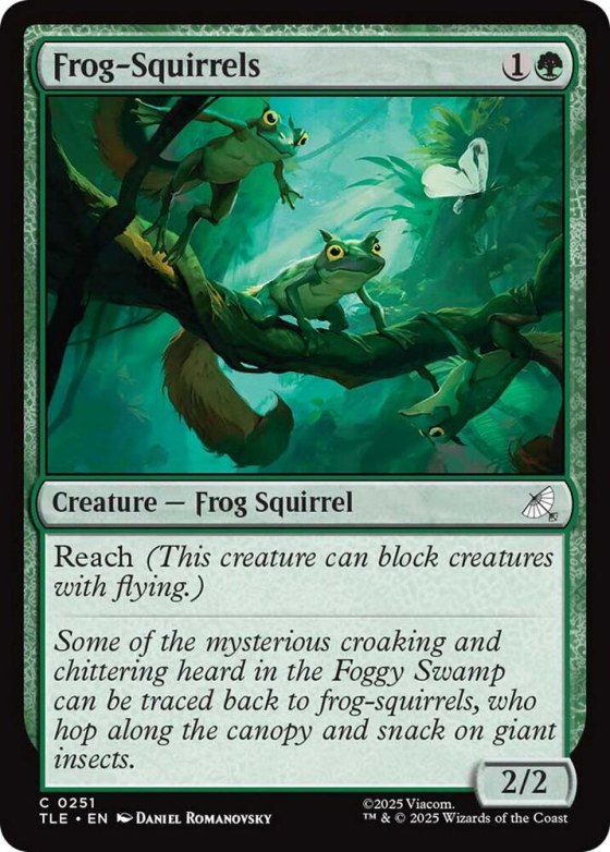 Frog-Squirrels - Foil