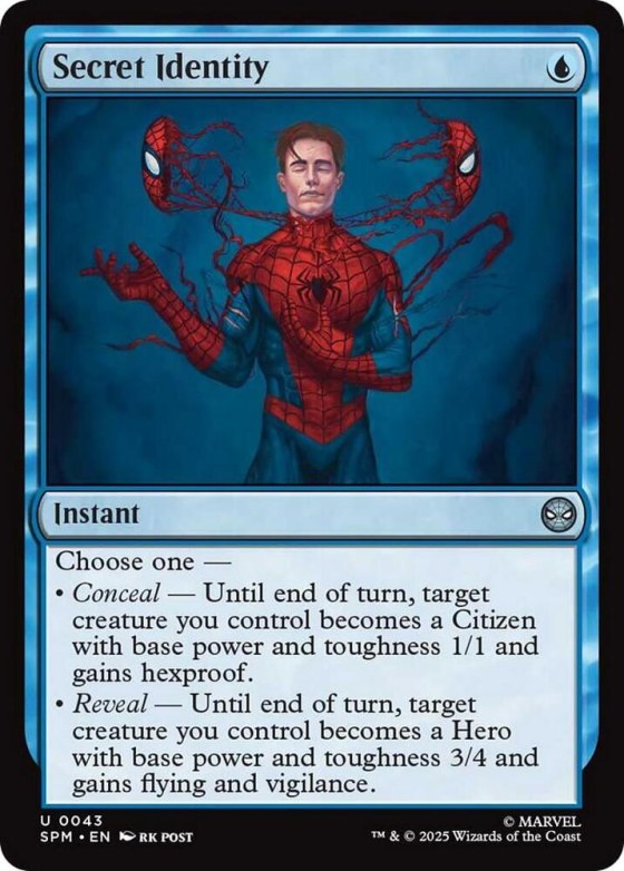 Secret Identity - Foil
