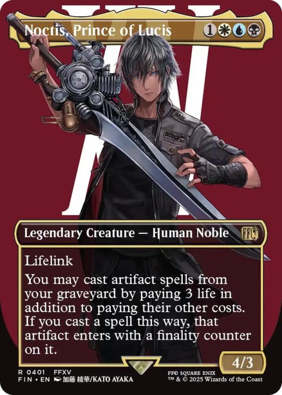 Noctis, Prince of Lucis - Foil