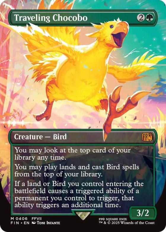 Traveling Chocobo - Foil