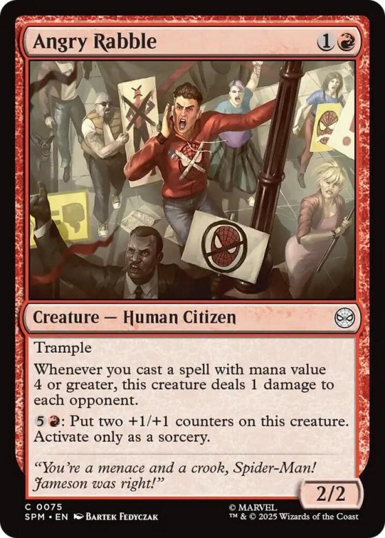 Angry Rabble - Foil