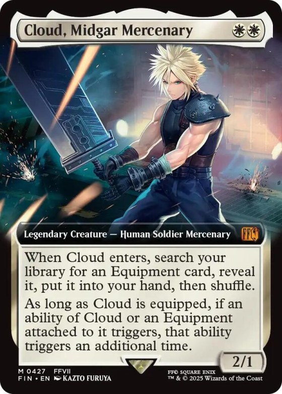 Cloud, Midgar Mercenary - Foil