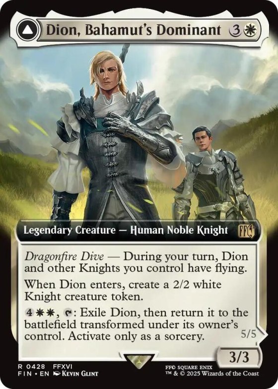 Dion, Bahamut's Dominant - Foil