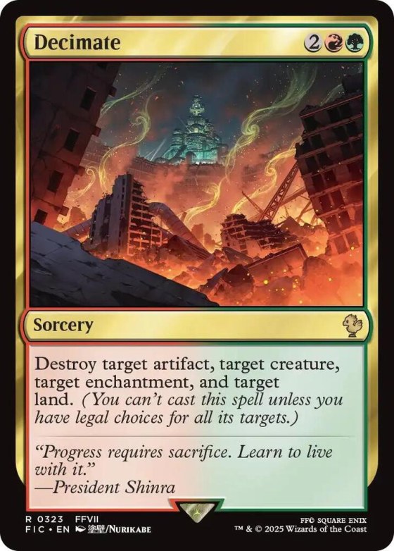 Decimate - Surge Foil