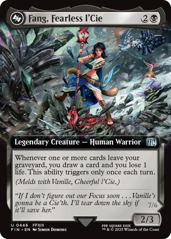 Fang, Fearless l'Cie - Foil