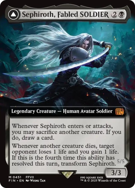 Sephiroth, Fabled SOLDIER
