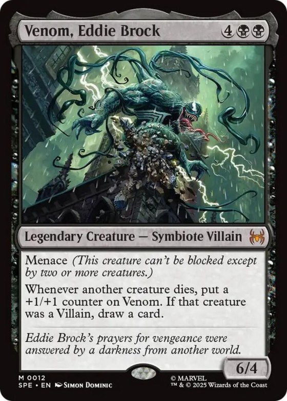Venom, Eddie Brock - Foil